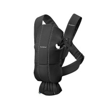 BABYBJORN MINI COTTON baby carrier BLACK 021056