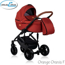 MAEMA JESS Fabrics Universal stroller 3in1, ORANGE ORANIA F