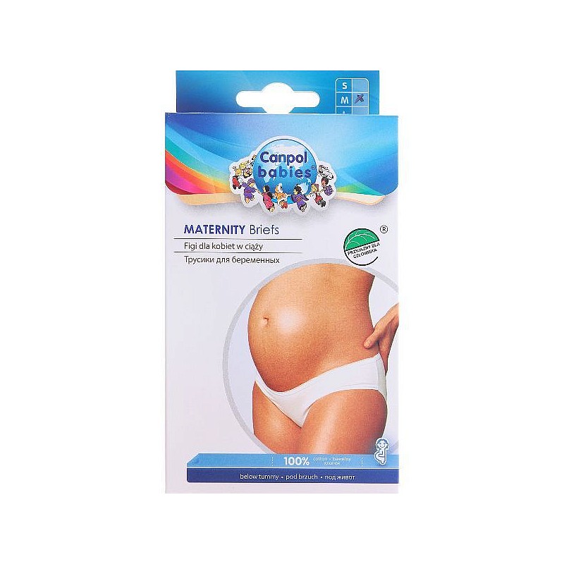 CANPOL BABIES Pants for pregnant women, low,  26/205 M white