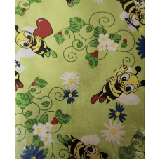 URGA Duvet cover 140x100cm BEES green SALE