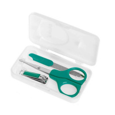 AKUKU Manicure set in case A0040 mint