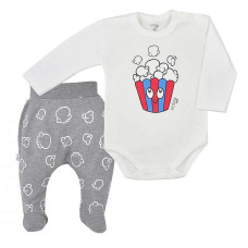 KOALA YUMMY pants-shirts with bodykit size 80, 08-009 POPCORN