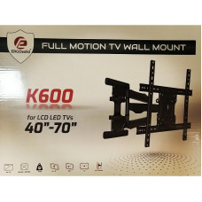 ES TV wall mount 45-70 inches, up to 45.5kg, black ES_K600