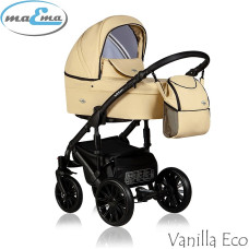 MAEMA ViTor Leather Universal stroller 2in1, VANILLA ECO