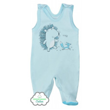 KOALA LESNY PRZYJACIEL sleeveless baby romper with feet 62 size 08-666 blue