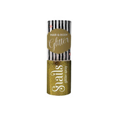 SNAILS body and hair glitter – golden 1628