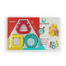 MOMBELLA zobgrauzis Geometry Animals 6m+ P8072