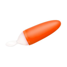 BOON silicone spoon 89 ml 4m+ Squirt Orange B10124