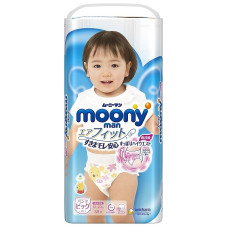 MOONY diapers for girls Airfit XL 12-22kg 38 pcs