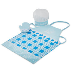 NEW CLASSIC TOYS Role play - Apron set - Blue 10681