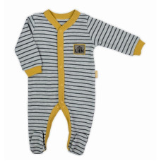 NICOL JUNIOR LION romper with long sleeves size 56 173031 grey/orange