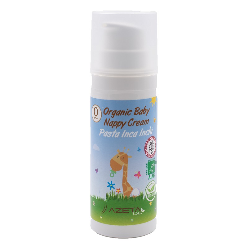 AZETABIO Organic protecting Baby Nappy Cream, 50 ml