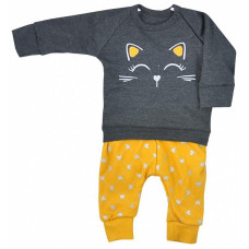 KOALA KOTKA sports suit 86 size 07-611 yellow/dark grey