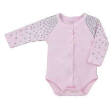 BRATKI KOALA body with long sleeves 68 size 08-378 pink