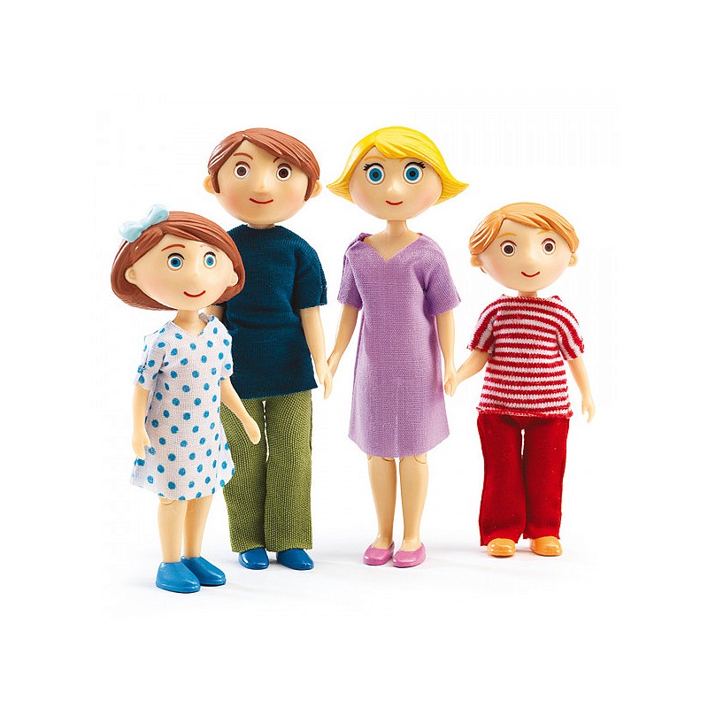 DJECO Doll's - The family of Gaspard & Romy