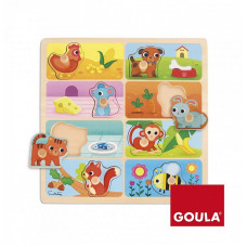 GOULA Puzzle My Favorite Meal 8pcs. 24m+ 53041