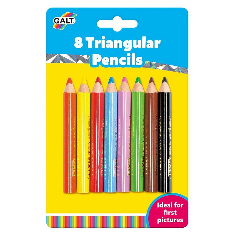 GALT 8 Triangular Pencils 8PCS., A3306G