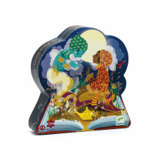 Silhouette puzzles - Aladdin - 24 pcs