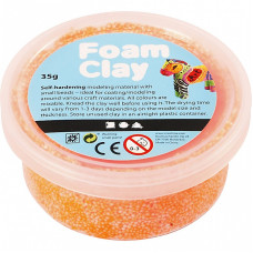 CREATIV Foam Clay 35g Neon Orange, 78928