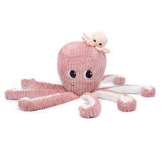 DEGLINGOS Plush toy - Ptipotos - Octopus Mum&Baby - Pink 74101