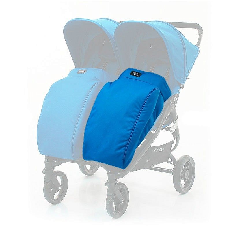 VALCO BABY cover for the feet in the SNAP DUO stroller Ocean Blue 9889