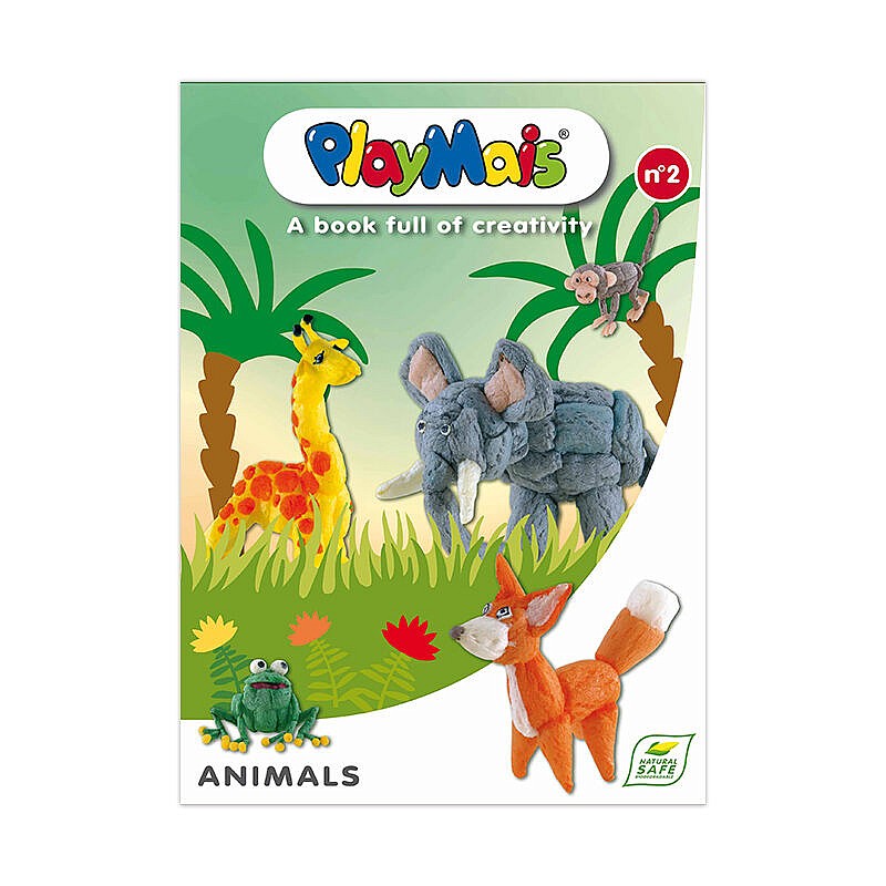 PlayMais Book full of creativity Animals 32pages 150521