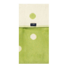 Pea WOMAR plaid 100 * 150 cm, green + ecru