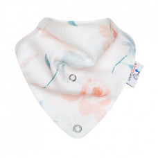 BOCIOLAND Bandana Bib with Teether BELLFLOWERS BOC0103