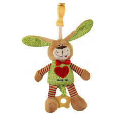 BABY MIX hanging toy with music BUNNY STK-16395