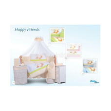 TUTTOLINA Bed linen HAPPY FRIENDS - 6 items