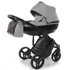 JUNAMA DIAMOND Universal stroller 2in1, 07 gray