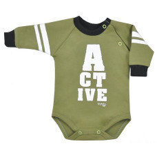 KOALA ACTIVE bodykit with long sleeves 80 size 07-840 green