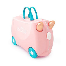 TRUNKI Children's suitcase on wheels Flossi The Flamingo TRU-0353