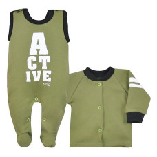 KOALA ACTIVE sliders 56 with blouse size 07-829 green