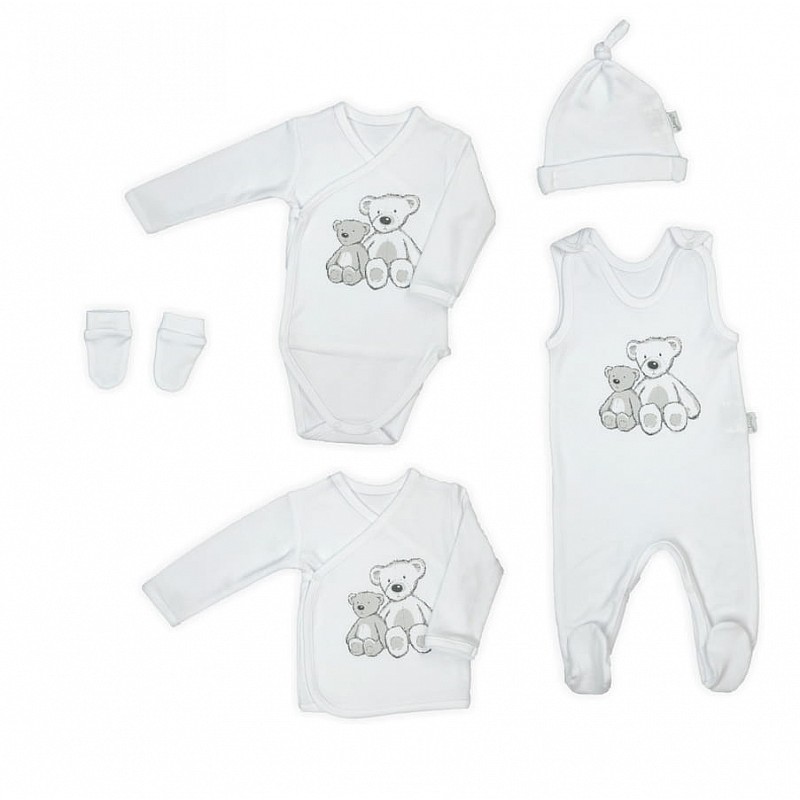 NICOL Clothes set 5D 62 size, 4641 01 white