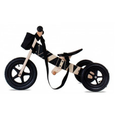 SUN BABY TWIST Balance Bike with inflatable wheels E02.008.1.4 SAMOA BLACK EDITION