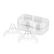 BABYONO Natural Nursing nipple shields, size M. 823