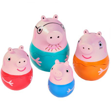 TOOMIES bath toy Peppas Nesting Family, E73526