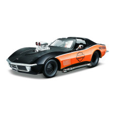 MAISTO DIE CAST 1:24 auto model H-D 1970 Chevrolet Corvette, 32193