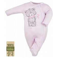 KOALA TOMMY long sleeve romper whith feet 68 size 08-409 pink