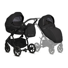 TUTIS UNO3+ Black Edition universal stroller 2in1, 100 Charcoal