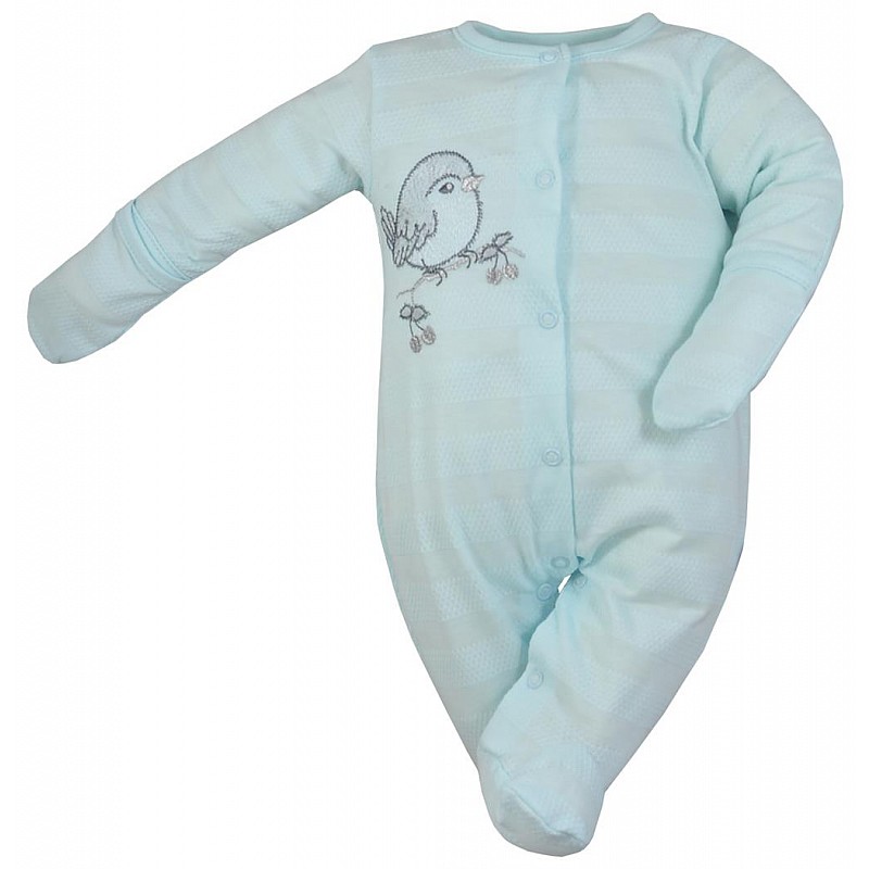 KOALA SIKORKA romper with long sleeves 62 size 08-304 blue