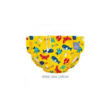 BAMBINO MIO Swim Nappies melting DEEP SEA YELLOW, S (5-7kg)