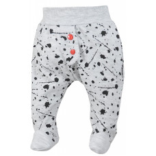 KOALA HIP-HIP baby pants with feet 62 size, 08-465 grey