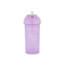 Twistshake Straw Cup 360ml 6+m Pastel Purple