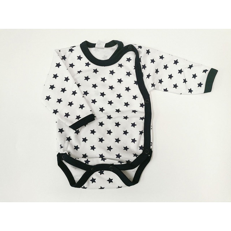 ZUZIA body 56 size,JEŽ 1710/56 white/dark blue stars