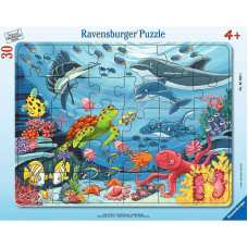 Ravensburger Frame Puzzle Under the Sea 30pc. 4+ R 05566