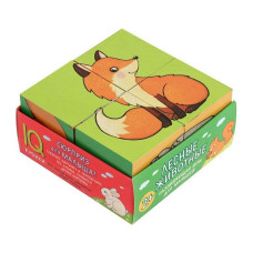 IQ cubes with pictures Forest animals 27120