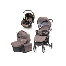 4BABY ATOMIC universal stroller 3in1 BEIGE