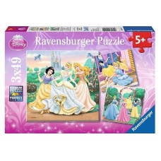 Ravensburger puzzle 3x49 Princess R 09411